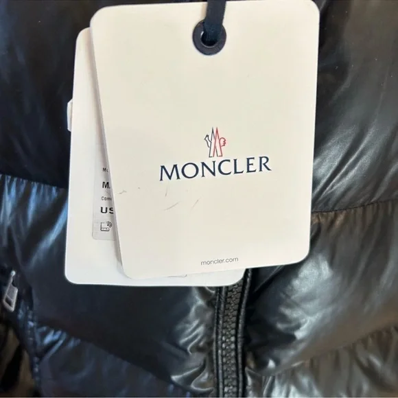 Men’s junior Moncler hooded, puffer jacket, size 3